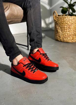 Кросівки nike air force red badge and sole в наявності розміри 36-45 !3 фото