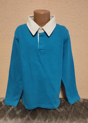 Реглан поло спортивний,бавовна,для хлопчика 9-10років,ріст 140см