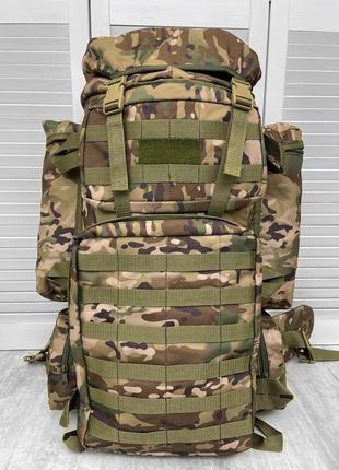 Тактичний великий армійський рюкзак 100+10 літрів мультикам