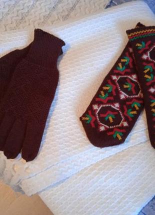 Винтажные перчатки и рукавички