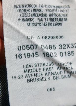 Levi's jeans 507 укорочені джинси5 фото