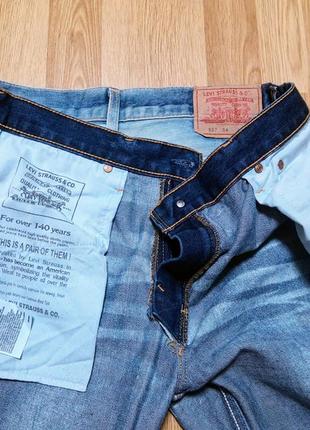 Levi's 507 джинсы оригинал4 фото