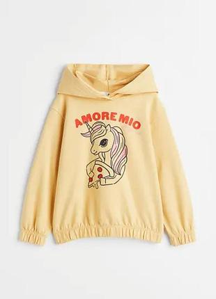 Худі єдиноріг amore mio h&m 92, 98/104, 110/116, 122/128, 134/140см