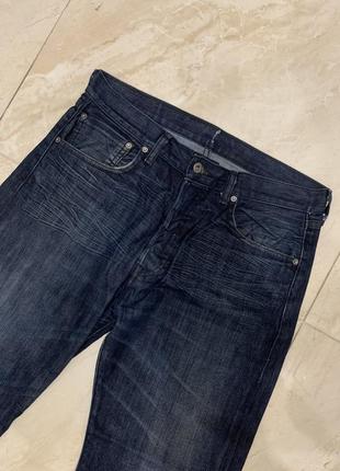 Джинсы levis 501 мужские синие штаны винтажные10 фото