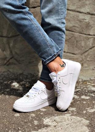 Кроссовки nike air force 1 low white