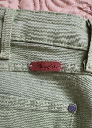 Джинси wrangler molly зелені 25/328 фото