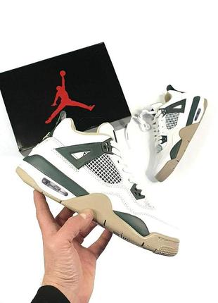 Кросівки чоловічі nike air jordan 4•seafoam•