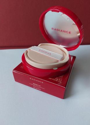 Кушон missha radiance perfect-fit cushion spf50+ pa+++  15 гр.5 фото