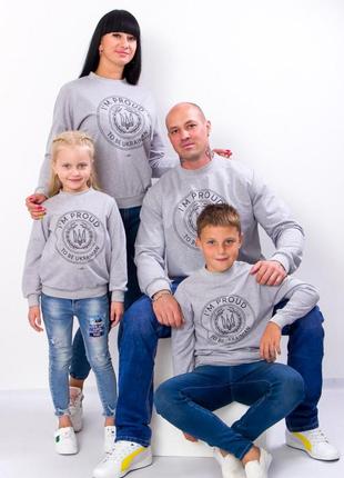 Свитшот детский,, family look''2 фото