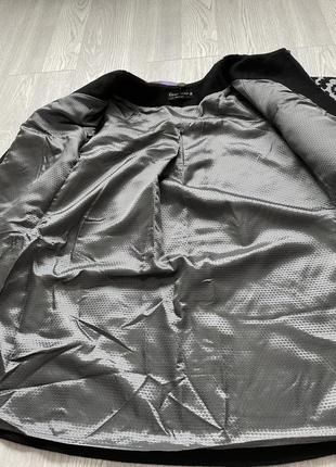 Крутое пальто накидка свободного кроя cher nika размер xs-s7 фото