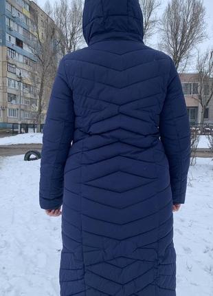 Пальто довга длинная куртка пуховик4 фото