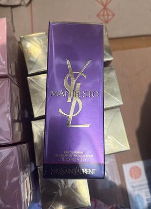 Парфюмированная вода женский аромат в стиле yves saint laurent manifesto