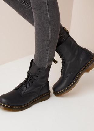Ботинки женские доктор мартенс чоботи жіночі шкіряні dr. pride martens 1460 pascal virginia р39🇬🇧🇻🇳
