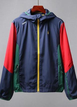 Мужская куртка ветровка polo ralph lauren4 фото