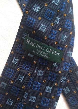 Галстук racing green 3