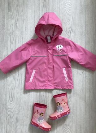 C&a весняна куртка непромокаємий,дитяча куртка,вітровка!