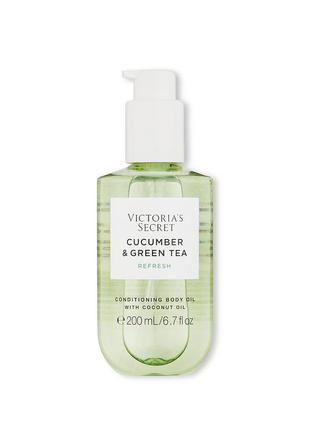 Олія для тіла victoria's secret cucumber & green tea2 фото