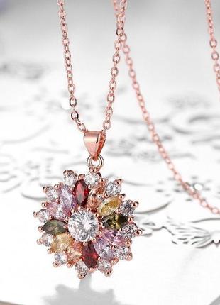 Шикарная подвеска swarovski2 фото