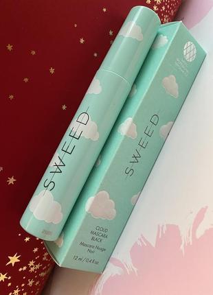 Розкішна подовжуюча туш для вій sweed cloud mascara1 фото