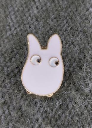 Значок пин бегемот брошь тиби тоторо