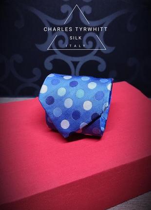 Краватка charles tyrwhitt, silk, handmade, italy