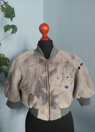 Стильний брендовий бомбер від дизайнера victoria gres