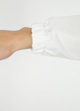 Костюм kazee женский белый нарядный спортивный прогулочный со стразами5 фото