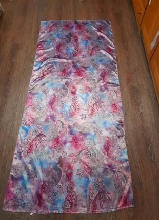 Шовковистий розкішний палантан великий шарф