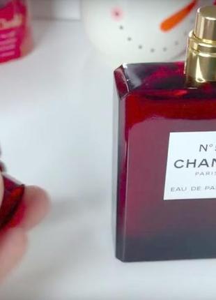 Chanel № 5 red edition women💥edp оригінал 2 мл розпив аромату затест6 фото