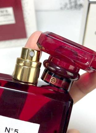 Chanel № 5 red edition women💥edp оригінал 2 мл розпив аромату затест7 фото