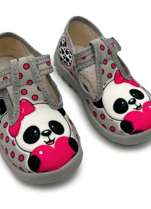 Тапочки дитячі для дівчинки waldi, р. 21-27