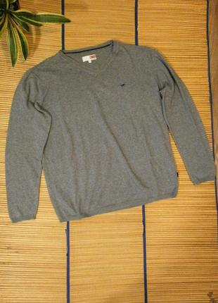 Распродажа пуловер серый мужской l