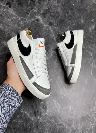 Мужские кроссовки nike white black 43-44