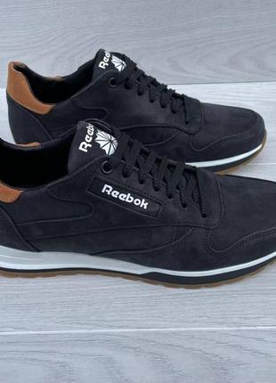 Мужские кожаные кроссовки reebok4 фото