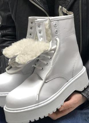 Ботинки dr. michel martens jadon на меху