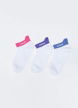 36-38/39-40 р новые фирменные женские спортивные носки набор комплект 3 пары lc waikiki вайкики носки