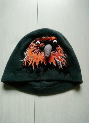 Зимняя шапка с орлом6 фото