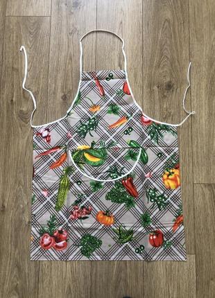 Кухонный фартук, тиротекс, 100% хлопок