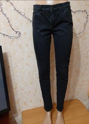 Черные джинсы скинни kiabi3 фото