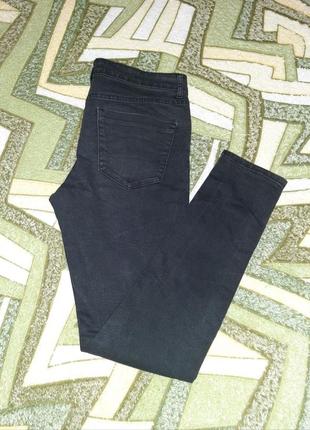 Черные джинсы скинни kiabi2 фото