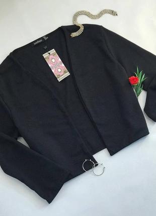 Блейзер женский пиджак, жакет накидка на девушку укороченный легкий кофта