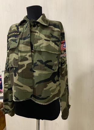 Куртка камуфляжна, жакет