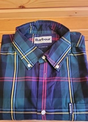 Стильная рубашка barbour1 фото