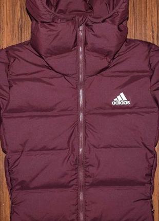 Adidas down jacket женская зимняя куртка пуховик адидас2 фото