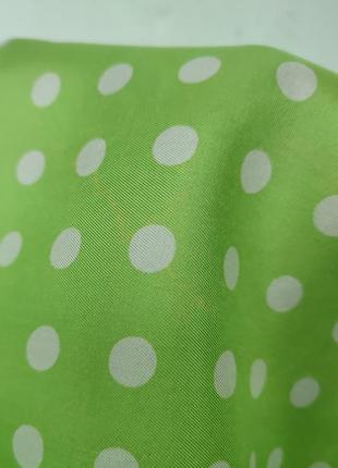 Шикарный шелковый платок creation brauchbar (швейцария), 100% шелк,шов роуль10 фото