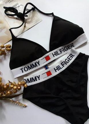 Tommy hilfiger s 70b 70c 75a 75b 36 купальник бикини треугольники