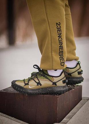 Кроссовки nike acg mounth low black\haki” 6