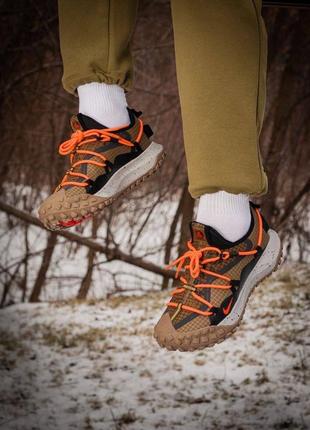 Кроссовки nike acg mounth low “hazel rush”8 фото