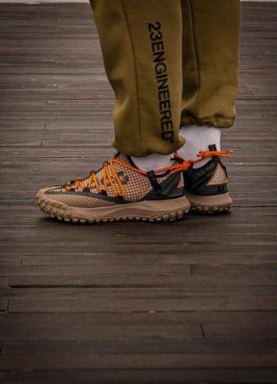 Кроссовки nike acg mountain fly low “fossil”