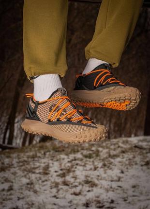 Кроссовки nike acg mountain fly low “fossil”5 фото